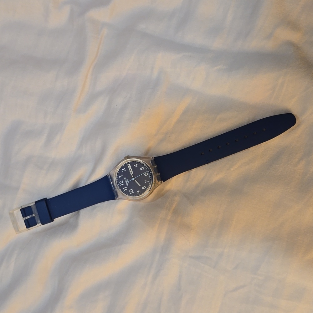 Swatch Navy Blue Watch